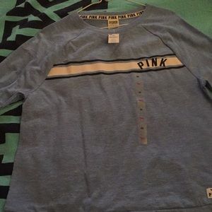 New with tags! PINK lightweight sweatshirt!
